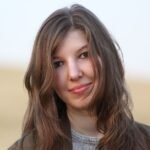 portrait, young woman, of course